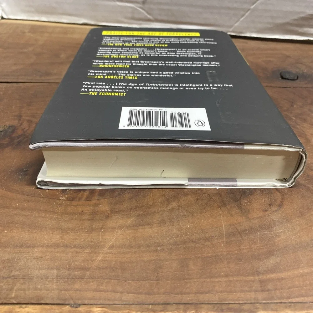 Alan Greenspan The Map and the Territory Signed Hardcover 2013 9781594204814